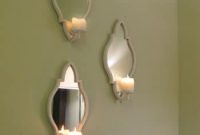 Bedroom Wall Charm: Three Candle Sconces