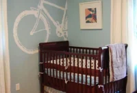 Wheels on the Wall Blue Nursery