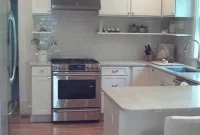 Crisp White Kitchen: Subway Tile Delivers Timeless Style