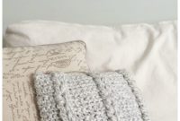 Interlocking Crochet Cushion Cover