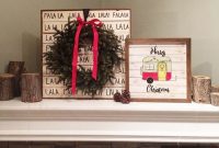 Festive Pallet Wood Home Decor Signs