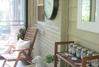Revitalizing Sunroom Brick with Paint