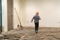 How to Remove Basement Tile From Concrete