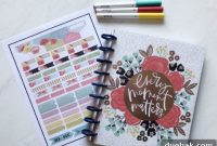 Craft Custom Planner Stickers with Cricut Explore