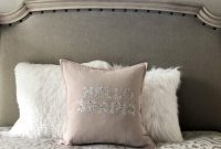 DIY Spring Pillow with Cricut Iron-On Vinyl