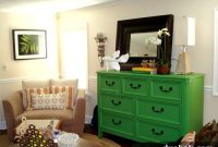 Vintage Dresser’s Bright Green Makeover