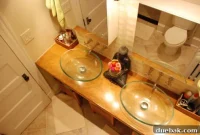 Elegant Bathroom Transformation with Statement Vessel Sinks