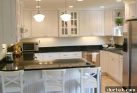 Goodbye Carpet, Hello White Kitchen
