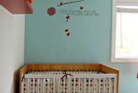 Vibrant Red and Sky Blue Nursery Decor