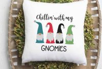 Festive Gnomie Christmas Chillin SVG