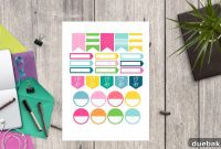 Complimentary Printable Planner Stickers