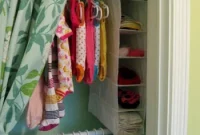 Nursery Closet Makeover: Paint and Organized Storage