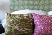 Craft a Personalized Patterned Fabric Headboard