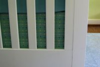 Easy No-Sew Crib Skirt