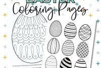 Free Easter Coloring Printables