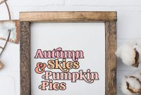 Cozy Autumn Skies and Sweet Pumpkin Spice