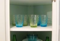 Create Depth and Style Painting Glass Cabinet Backs