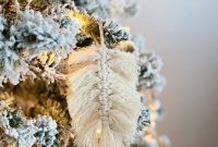 Bohemian Macrame Feather Art