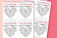 Printable Valentine’s Day Maze Puzzles