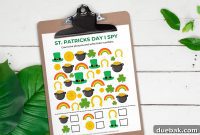 Lucky St. Patrick’s Day I Spy Printable