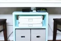 Build a Stylish Wooden File Storage Unit