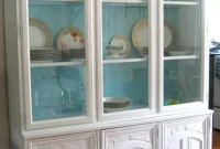 Stunning China Cabinet Makeover With Paint