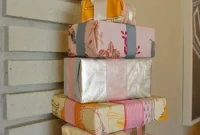 Mantel Magic: DIY Faux Christmas Gift Boxes