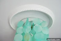 Instant Elegance: Concealing Drywall Cracks with Ceiling Medallions