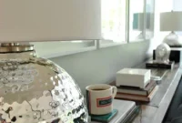 Console Table Chic: Behind the Sofa Styling
