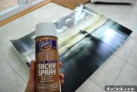 Securely Mounting Large Prints to Canvas Using Acrylic Medium