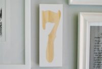 DIY Personalized Wood Plaques with Numbers and Letters