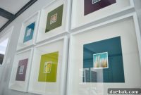 Beyond the Desk: Note Card Wall Art
