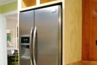 DIY Built-In Refrigerator Installation