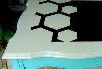 Coffee Table Makeover: Paint and Stencil Edition
