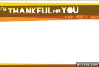Your Free Thanksgiving Thankfulness Printable
