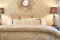 Elevate Your Bedroom with Stenciled Walls