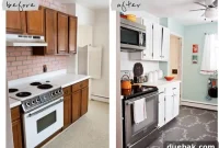 Instant Style: DIY Stenciled Kitchen Floors