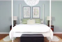 Stylish Art Placement Above Your Bed