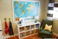 Dreamy Blue Bunk Room Makeover for a Young Boy