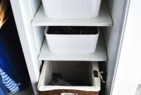 Revolutionize Your Closet Shelves Using Storage Bins