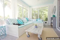 Sunroom Reimagined: Wood Tile Edition