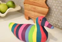 Thrift Store Wood Duck Makeover