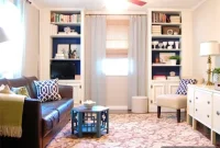 DIY Built-Ins: Transform Bookcases With Paint