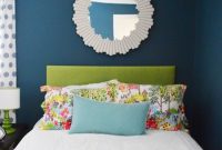 Elevating Your Bedroom with a Round Over-Bed Mirror