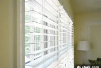 Effortlessly Install White Faux Wood Window Blinds