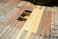 Seamless Deck Hole Repair