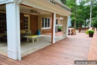 Sunroom to Back Porch Makeover