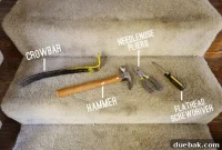 Removing Old Carpet and Stubborn Staples