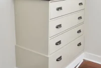 Transform Ikea Dressers into Seamless Built-In Bookshelves