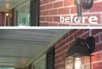 Exterior Porch Lighting Refresh